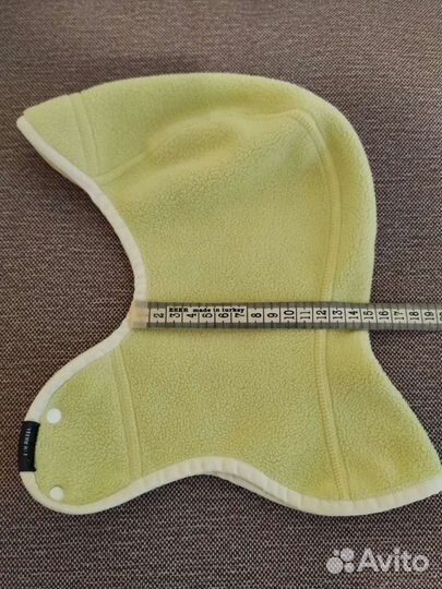 Шапка шлем детская флисовая