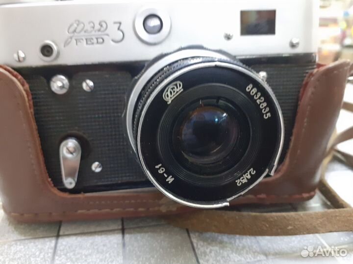 Пленочный фотоаппарат фэд 3