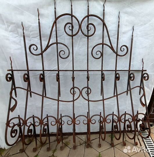 Кованая решетка бу 3шт