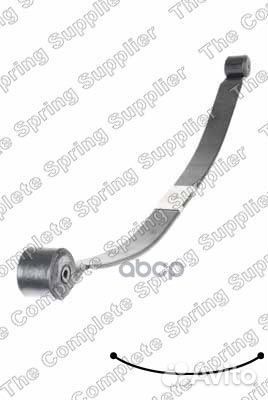 Рессора подвески ford transit 310, 350 1/14