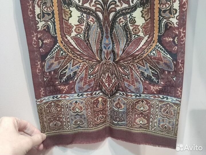 Кашне мужское, ппм, павловопосад, 2 шт