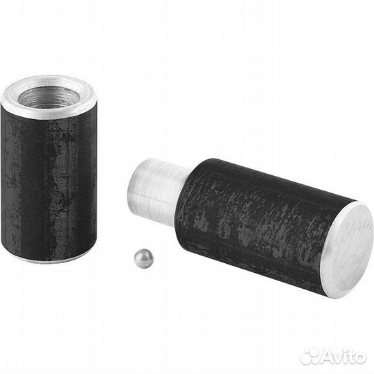 Петля гаражная с шаром, D 50 x 180 мм, 2 шт, Росси