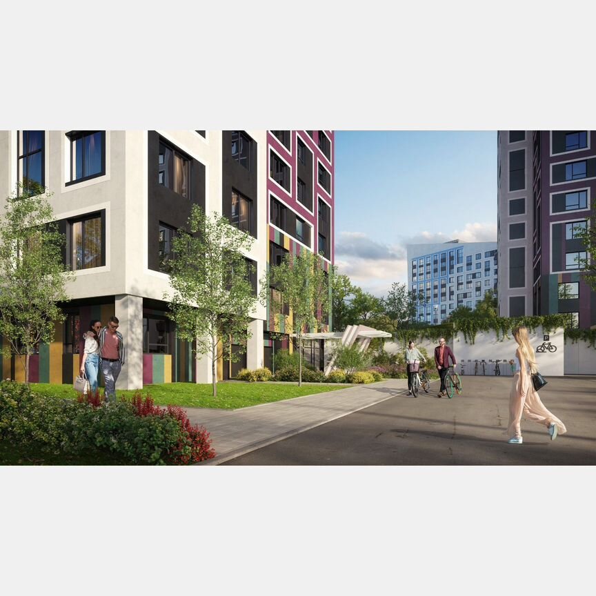 2-к. квартира, 98,9 м², 16/22 эт.