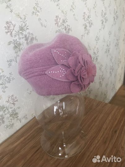 Берет теплый бу