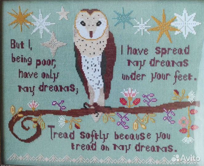 Схема (буклет) по вышивке Lindy Stitches Tread Sof