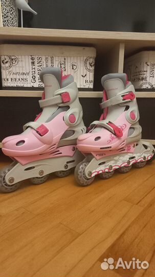 Ролики раздвежные 34-37 размер для девочки