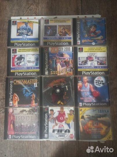 Игры PS 1 PS one Playstation 1. Лицензия и пиратка