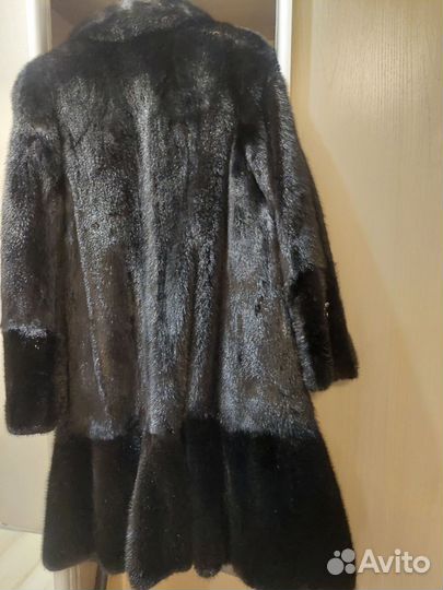 Шуба норковая 42 44 длинная