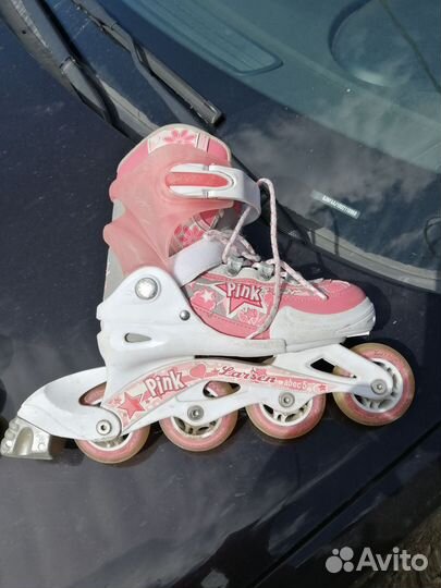 Коньки роликовые, и набор защиты Oxelo