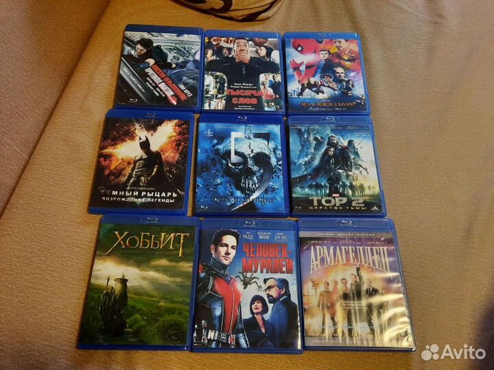 Blu-ray диски из личной коллекции