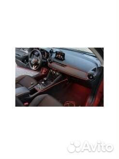 Неоновая лента в авто 12 вольт, подсветка неоновая