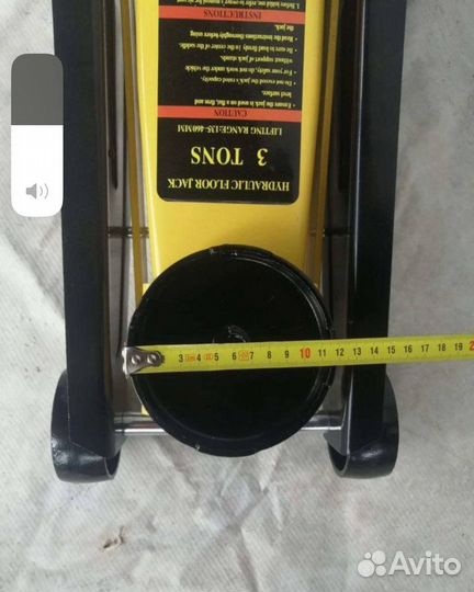 Домкрат подкатной 3 тонны