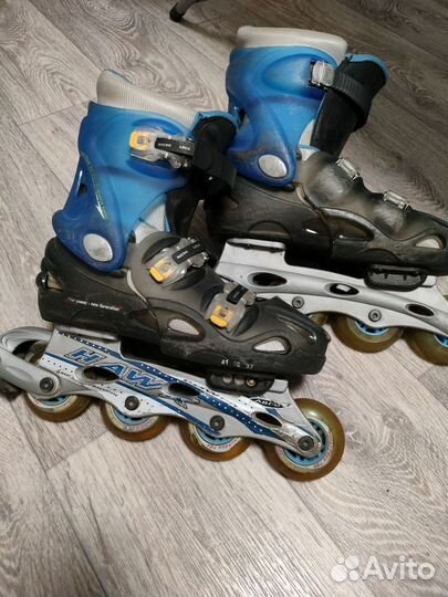 Роликовые коньки раздвижные