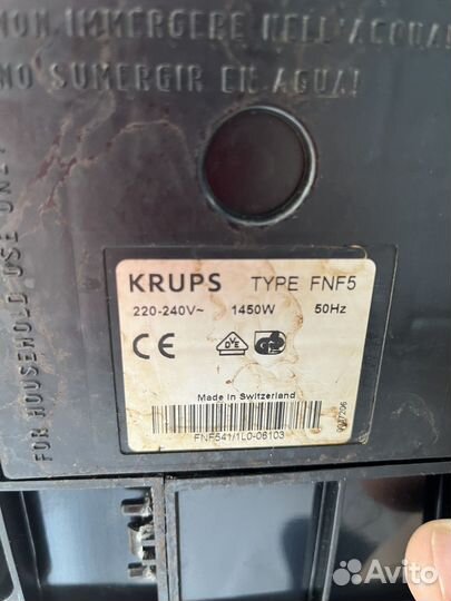 Кофемашина Krups FNF5