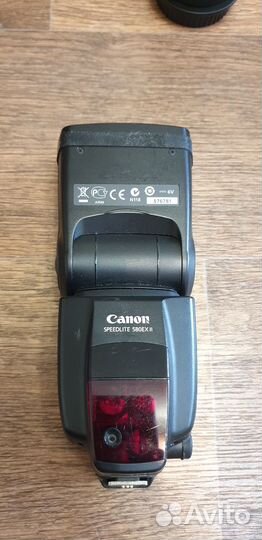 Вспышка Canon speedlite 580 ex ii