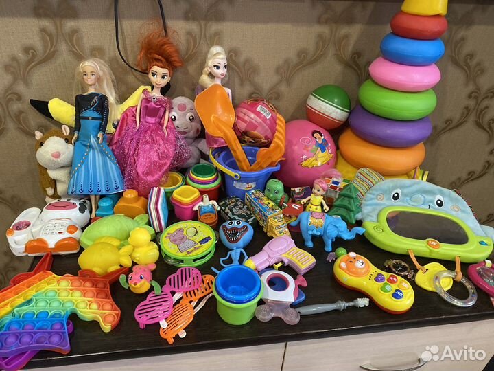 Детские игрушки пакетом 0+