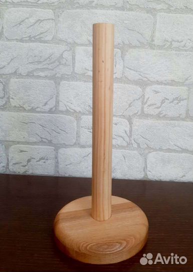 Держатель для бумажных полотенец деревянный