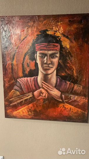 Коллекция картин серии Мортал Комбат. Акрил