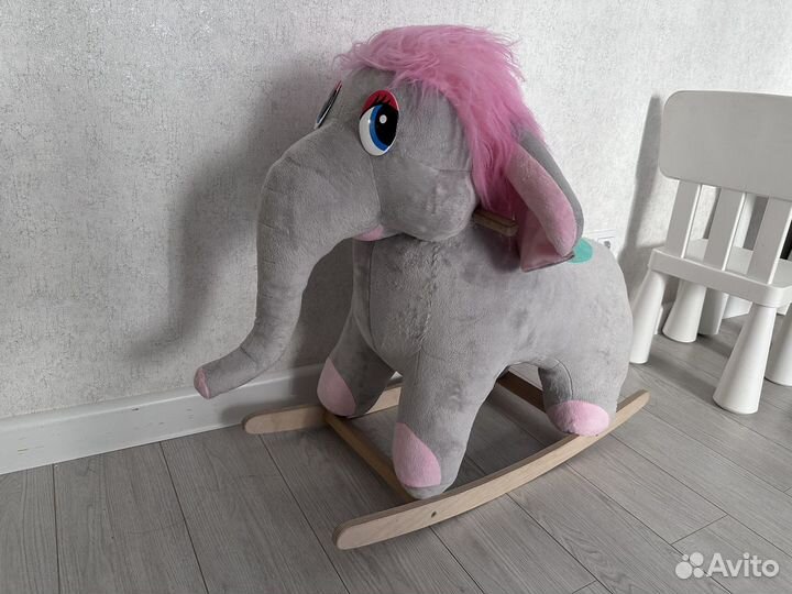 Качалка слон детская