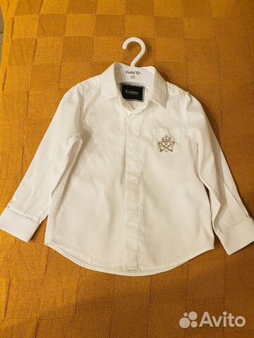 Рубашка белая для мальчика
