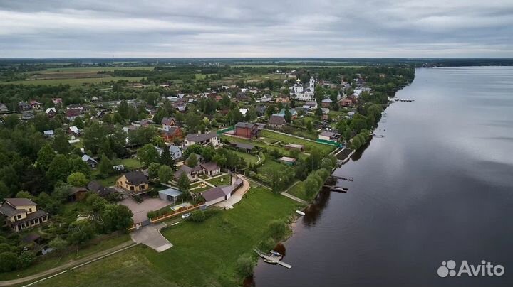 Дом отдыха на реке Волга