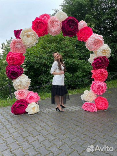 Свадебная арка фотозона декор