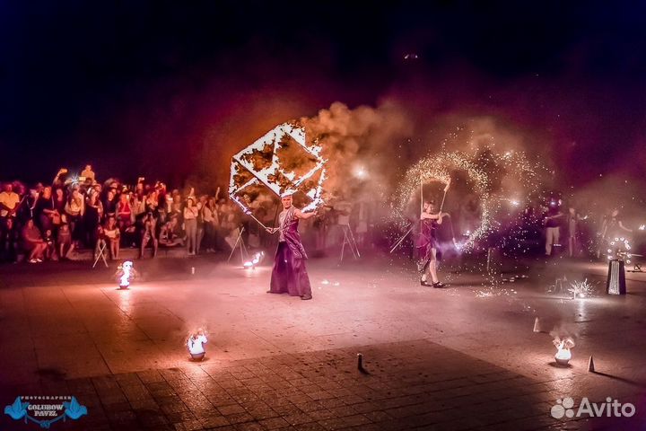 Фаершоу. Огненное шоу Орёл