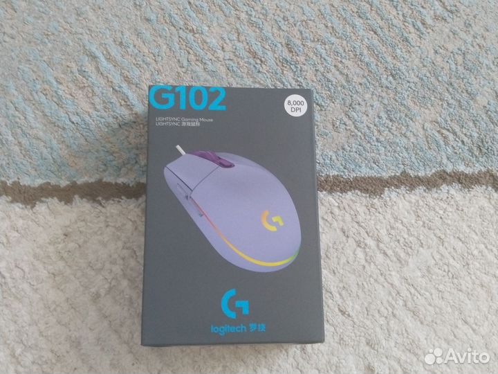 Мышь проводная игровая Logitech G102