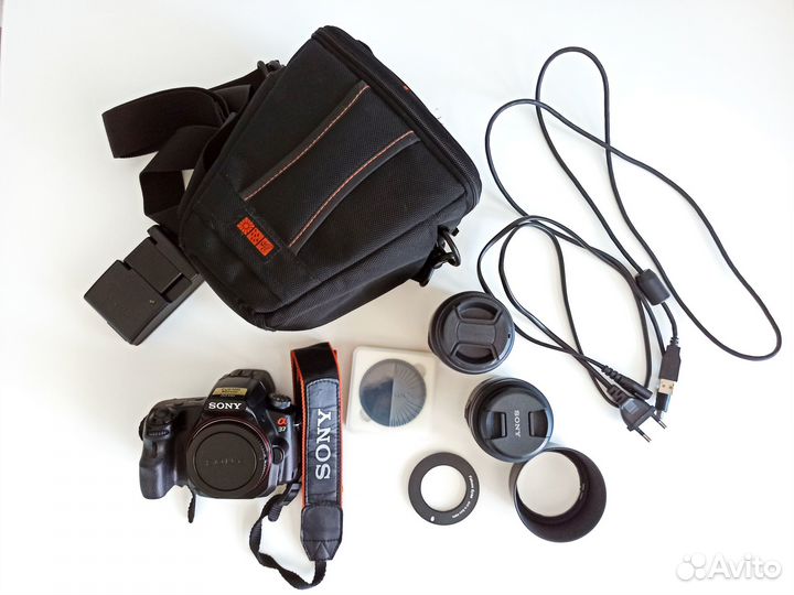 Зеркальный фотоаппарат Sony A37+Sony DT 35mm F1.8