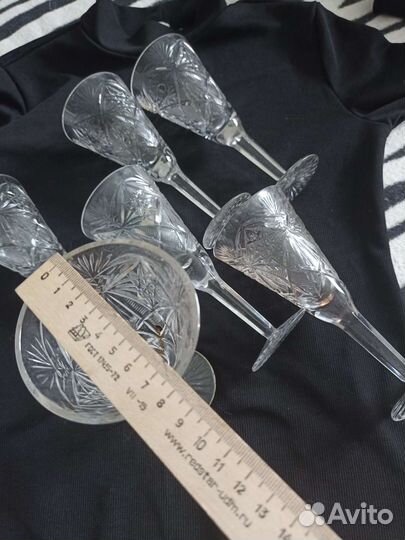 Хрустальные фужеры