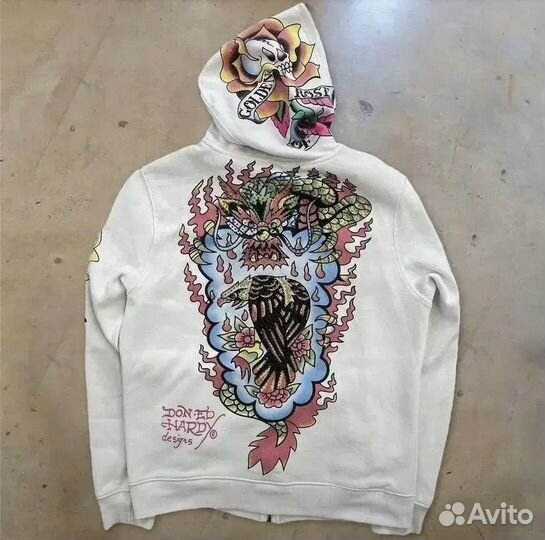 Зип-Худи Ed Hardy