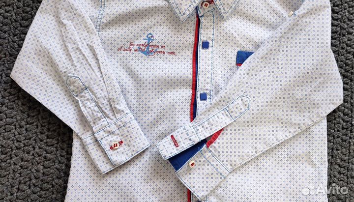 2 шт Рубашки 104