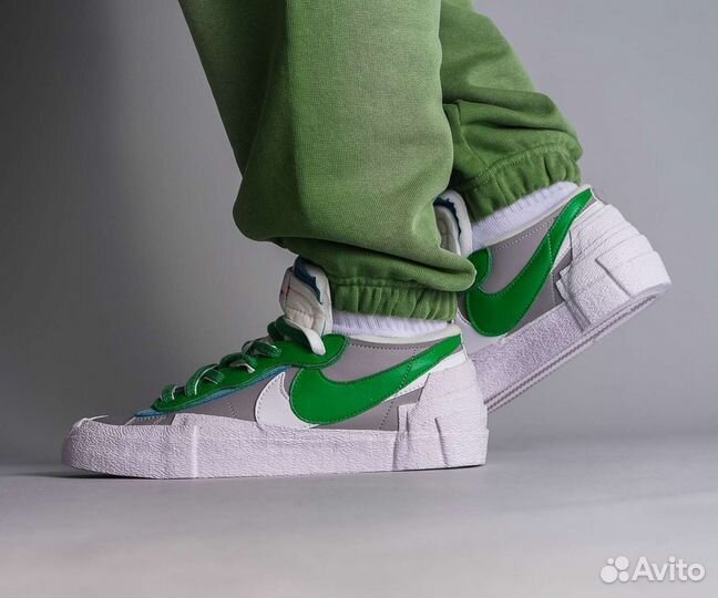 Nike x Sacai Blazer Low две расцветки