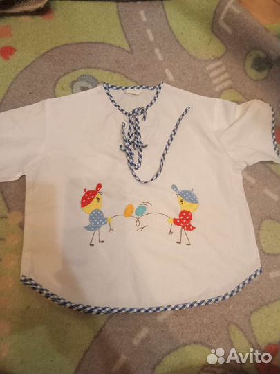Рубашка летняя рост 86-92