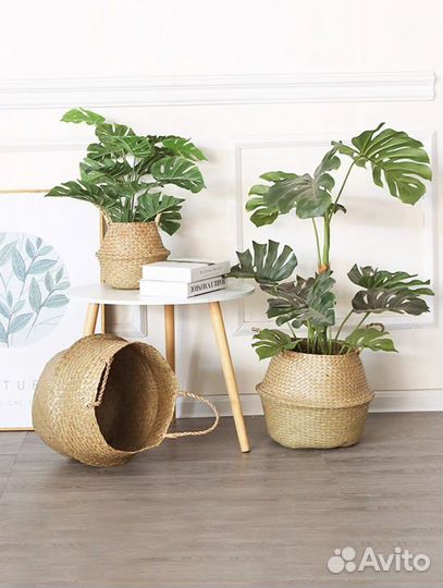 Корзина плетеная как IKEA