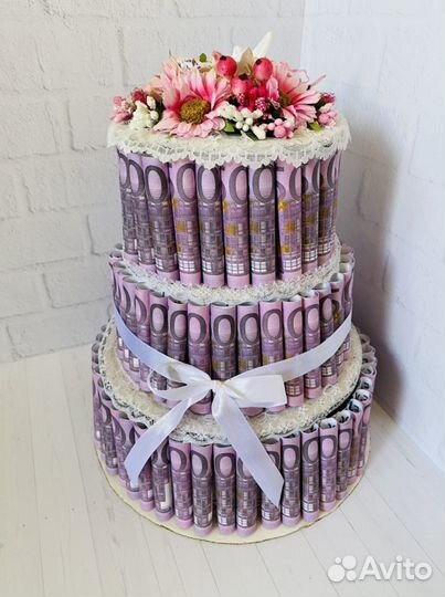 Денежный тортик