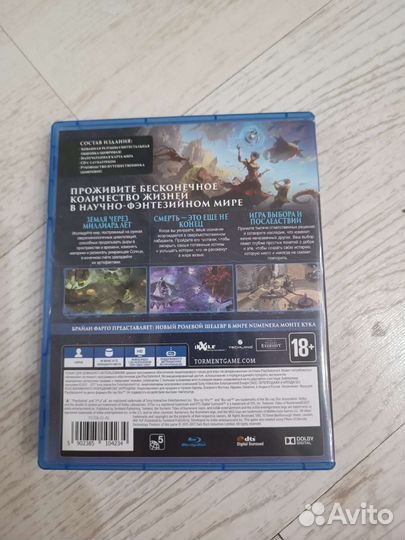 Torment: Tides of Numenera Day 1 Edition. PS4