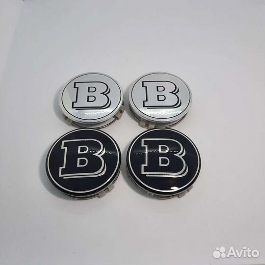 Колпачки Заглушки на литые диски Mercedes Brabus