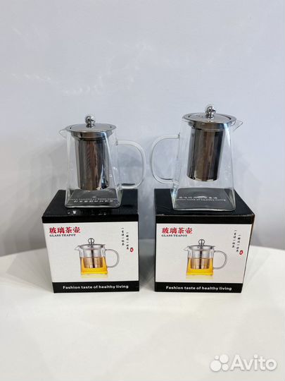 Чайник заварочный стеклянный