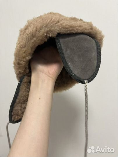 Шапка дубленая для ребенка