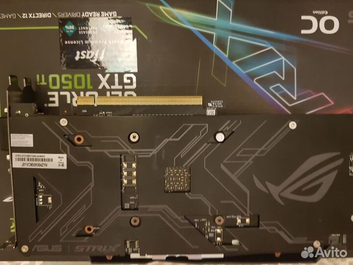 Asus Strix GeForce GTX 1050 Ti 4gb