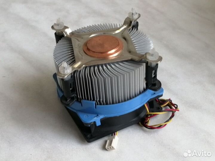 Pentium D 945 + медный кулер