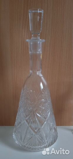 Рюмки. Графин. Хрусталь