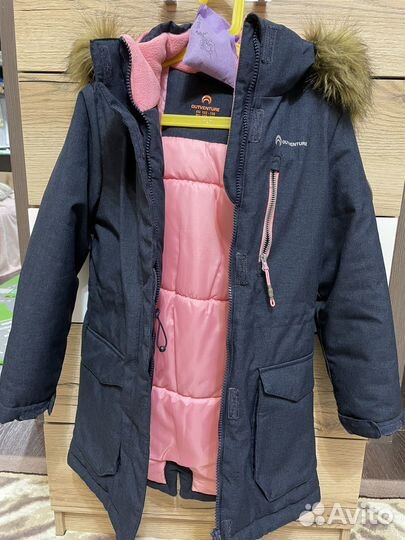 Курточка для девочки рост 122-128