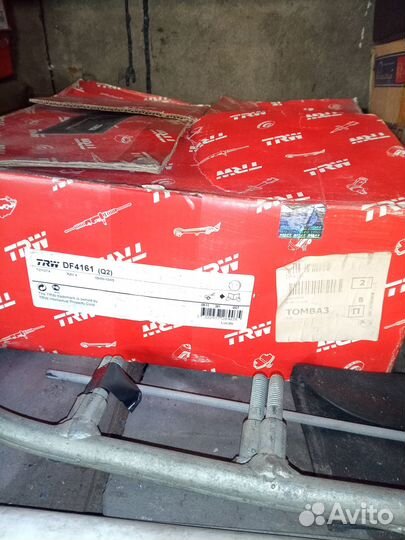 Тормозные диски передние тайота Рав 4 2поколение