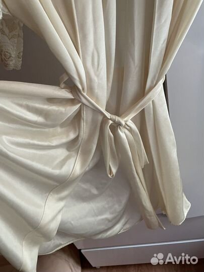 Шелковый халат