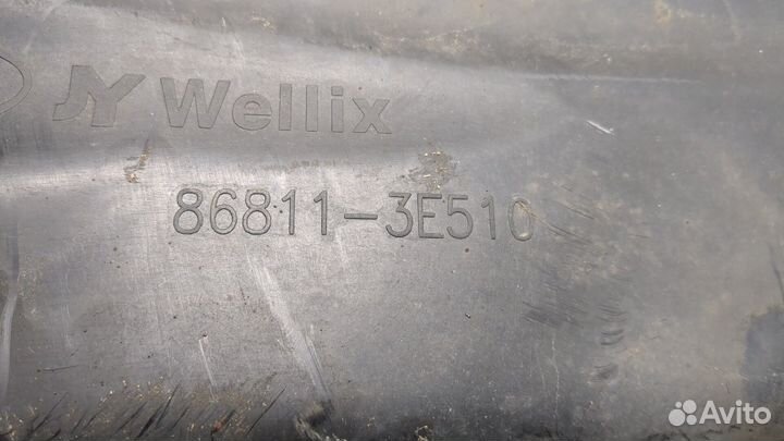 Защита арок (подкрылок) левая передняя киа Sorento