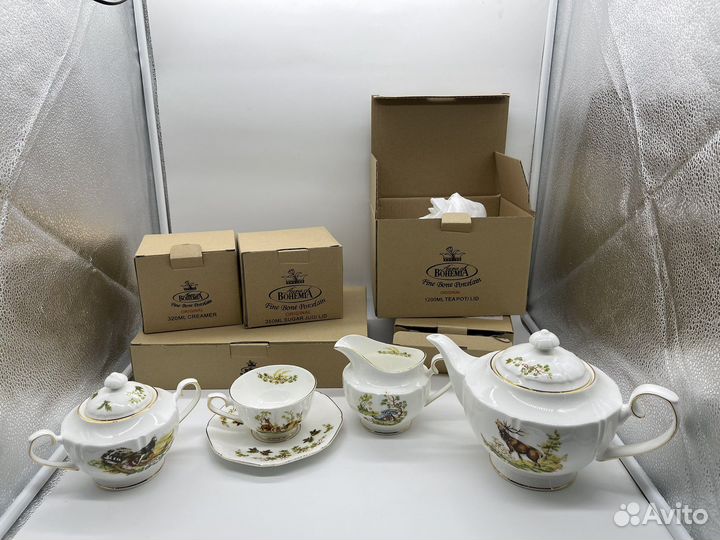 Bohemia Сервиз Охотничий 6 персон