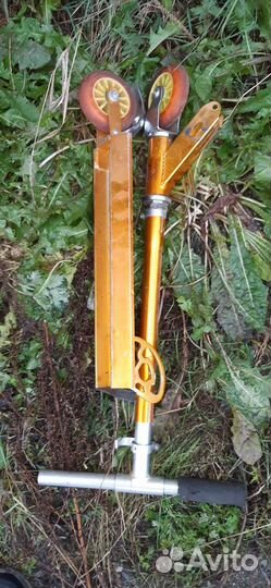 Отличный самокат на запчасти