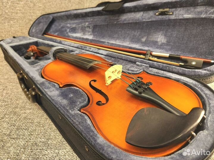 Скрипка 4/4 ученическая, удобная
